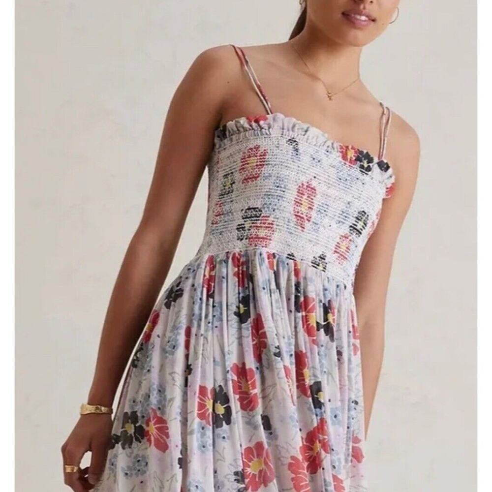 Lily & Lionel X Anthropologie Annie Maxi Dress White - Picture 2 of 13